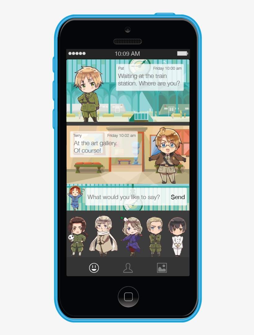 Hetalia Promo Facebook Crop - Hetalia App, transparent png download
