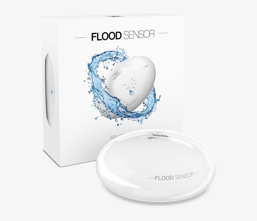 Fibaro Flood Sensor - Flood Sensor Fibaro, transparent png download