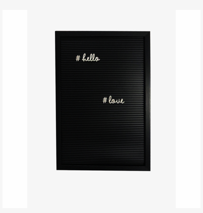 Quadro Alfabeto Preto - Tablet Computer, transparent png download
