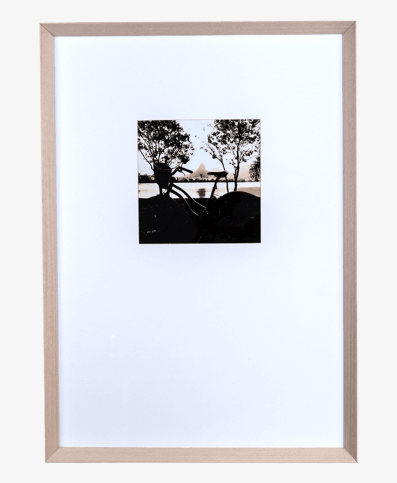 Quadro Foto Lagoa Rodrigo De Freitas Moldura Madeira - Picture Frame, transparent png download