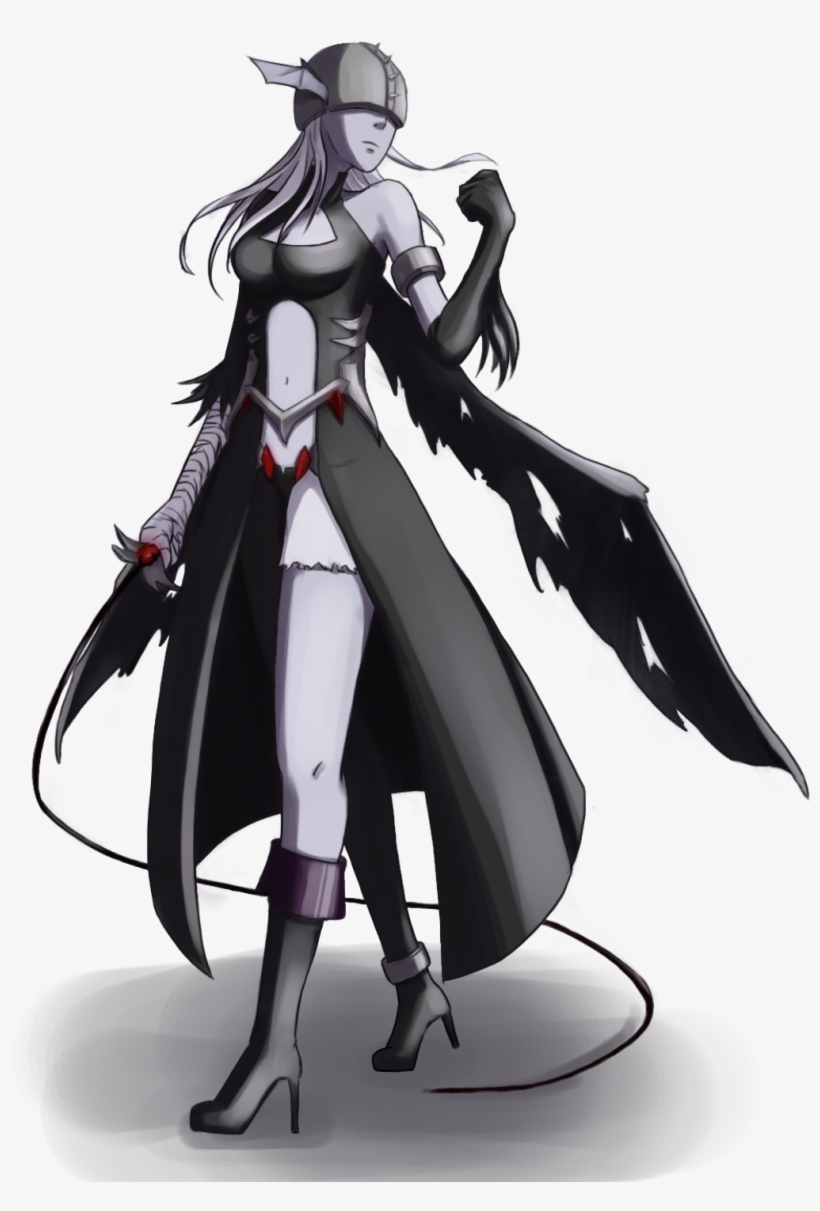 Goddess Mechanic Black Queen Png And Psd - Figurine, transparent png download