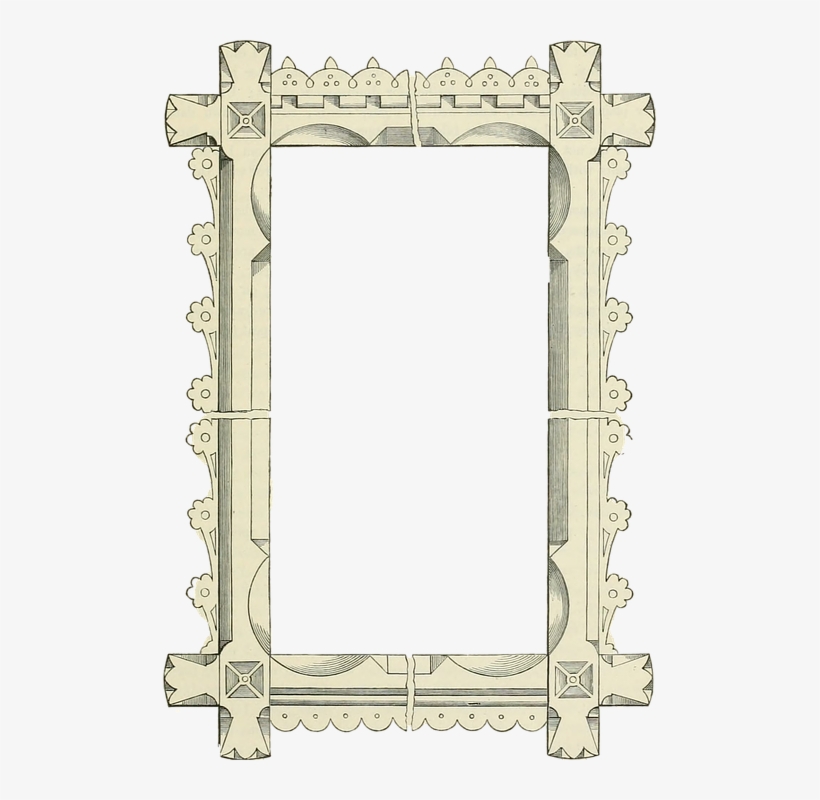 Frame, Old, Vintage, Portrait, Sepia, Picture, Photo - Frame Portrait Transparent, transparent png download