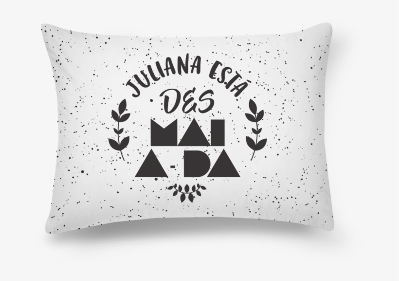 Almofada Retangular Juliana Está Desmaiada De Mememe - Cushion, transparent png download