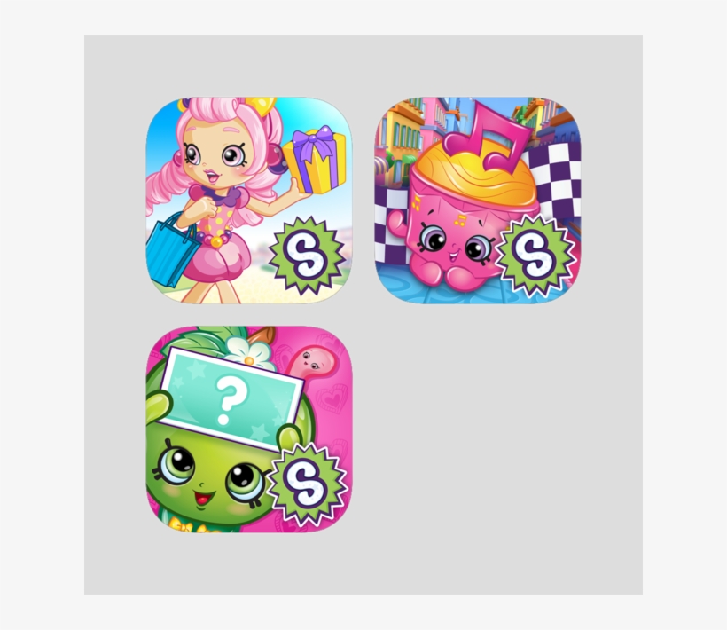 Shopkins Games 4 - Shopkins Shoppie Dash, transparent png download