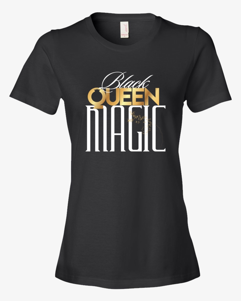 Black Queen Magic - T-shirt, transparent png download