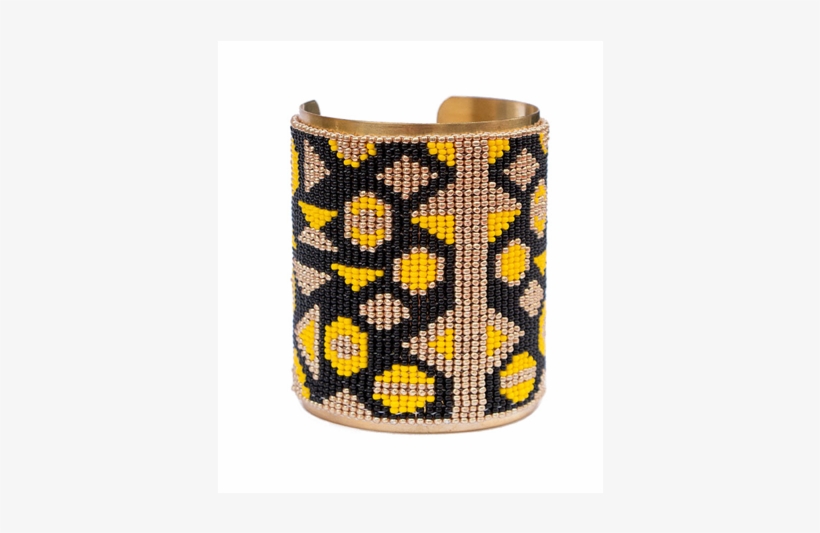 African Queen Yellow And Gold - Bangle, transparent png download
