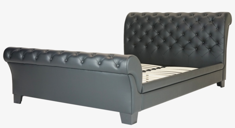 Dimond Black 'queen' Sized Bed - Studio Couch, transparent png download