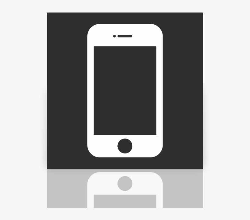 Iphone, Mirror Icon - Iphone, transparent png download