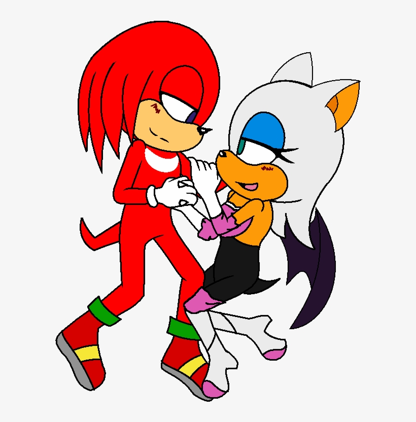 Knucklesrouge - Cartoon, transparent png download