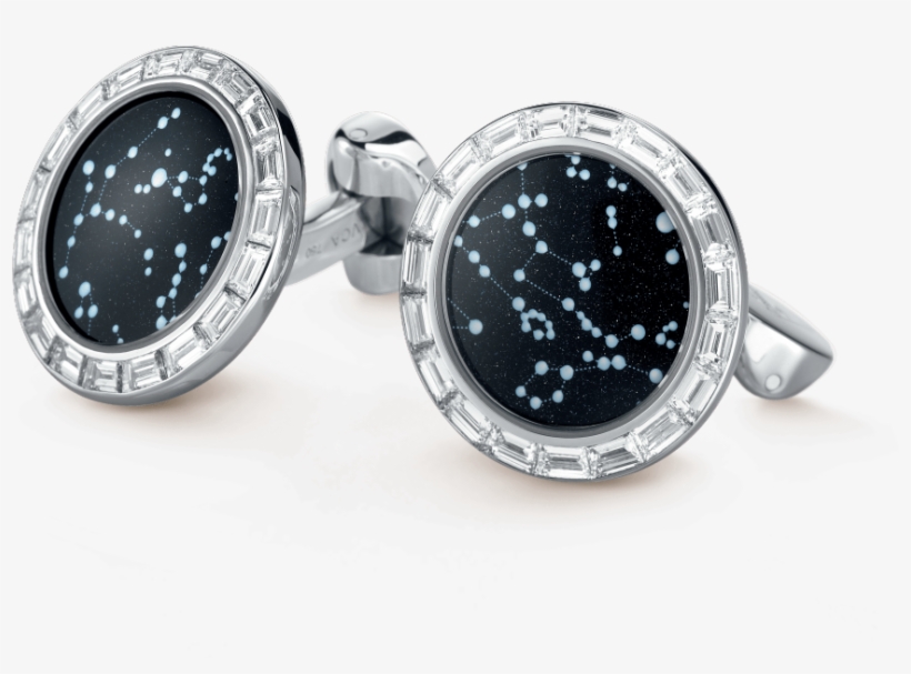 Midnight In Paris Cufflinks, - Van Cleef And Arpels Midnight In Paris Cufflinks, transparent png download