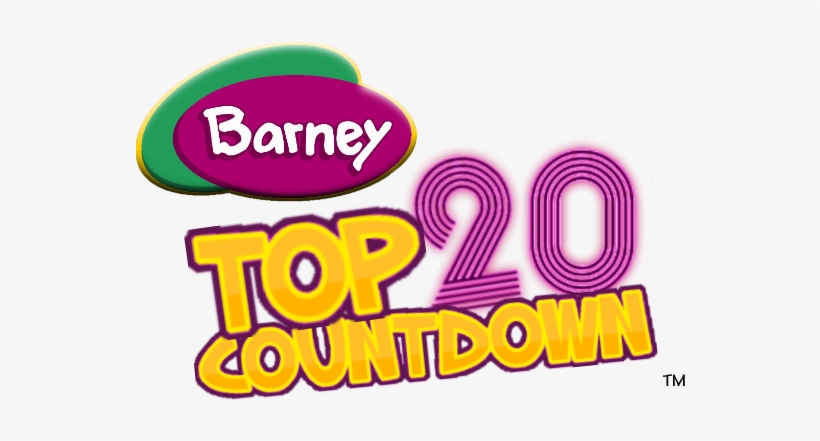 Barney's Top 20 Coundown - Barney, transparent png download