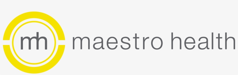Yellow & Grey - Maestro Health Logo, transparent png download