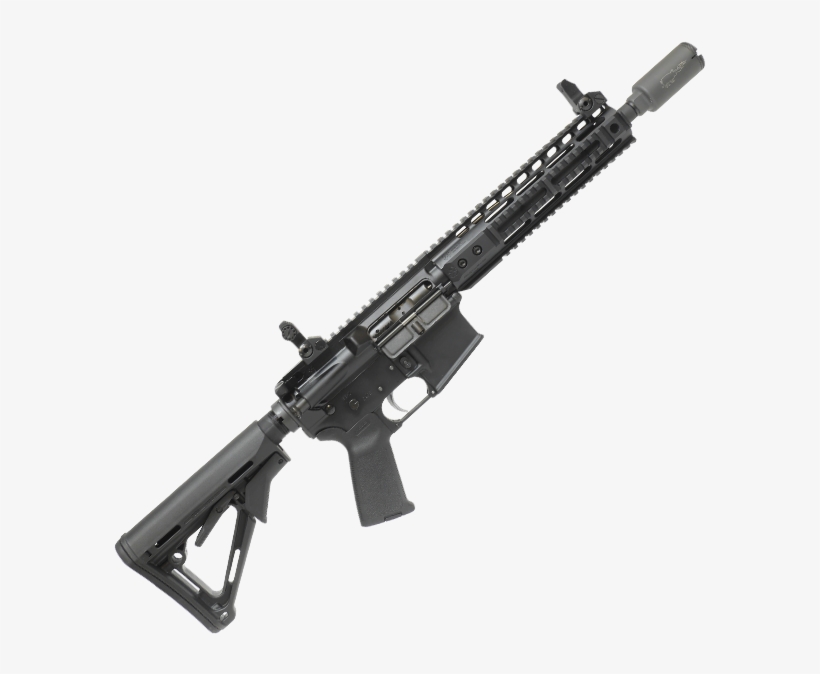 56mm Light Shorty Low Pro Rifle Sbr - Vortex Crossfire Red Dot On Ar, transparent png download