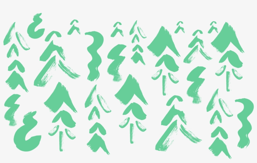 An Illustration Showing The Many Metaphorical Trees - Calligraphy, transparent png download