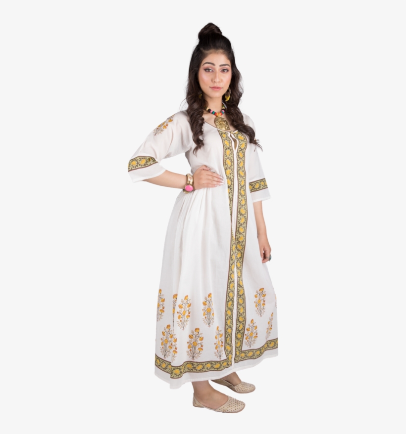 Sufi Kurti - Silk, transparent png download