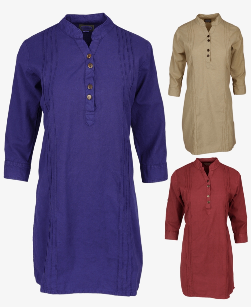 Ladies Kurta Tunic - Polo Shirt, transparent png download