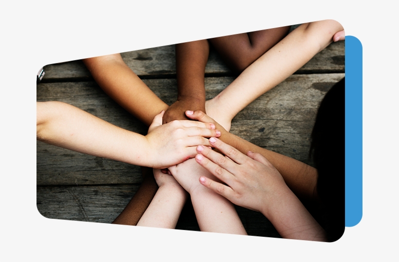 Many Ways To Partner With Us - Manos De Niños Juntas, transparent png download