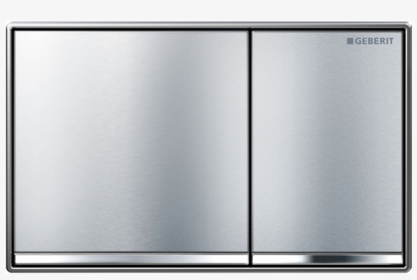 Chrome Width=1170) - Geberit 115 Omega60 Dual Flush Plate, transparent png download