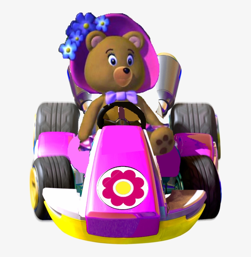 Tessie New Kart - Noddy And Tessie Bear, transparent png download