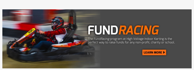 Fundraising At High Voltage Indoor Karting - Go-kart, transparent png download