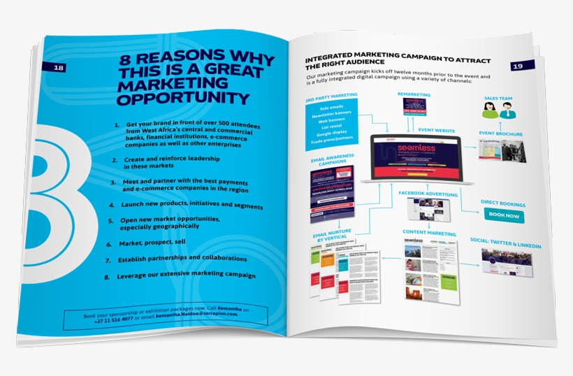 Seamless West Africa Exhibitor Brochure - Flyer, transparent png download