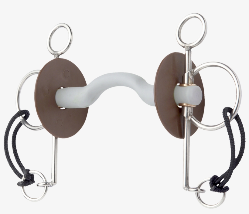 Beris Ported Pelham - Mors Pelham Resine Droit, transparent png download