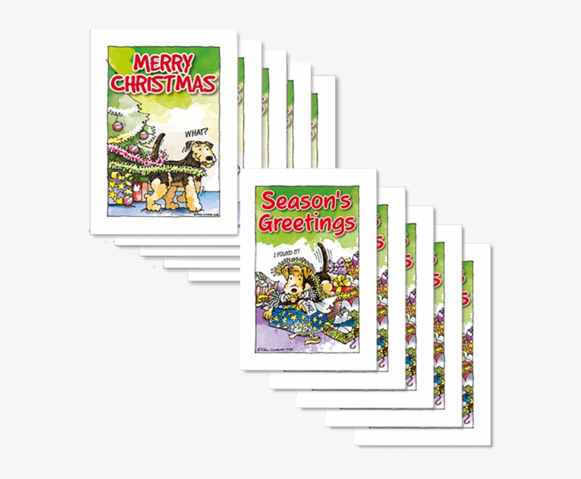 Dale's Christmas Cards 10 Pack - Graphic Design, transparent png download