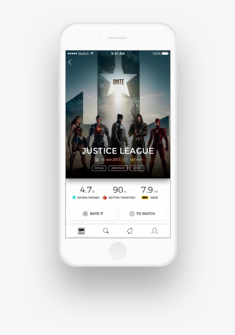 As A Film Buff, You Can Quickly Find Movies That Are - Justice League, transparent png download