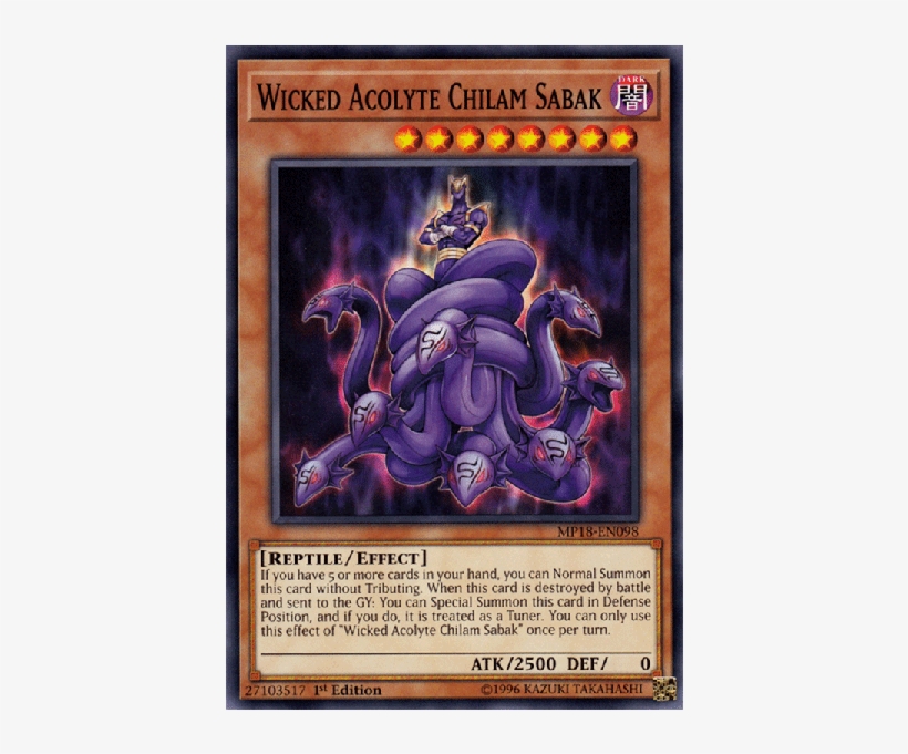 Wicked Acolyte Chilam Sabak, transparent png download