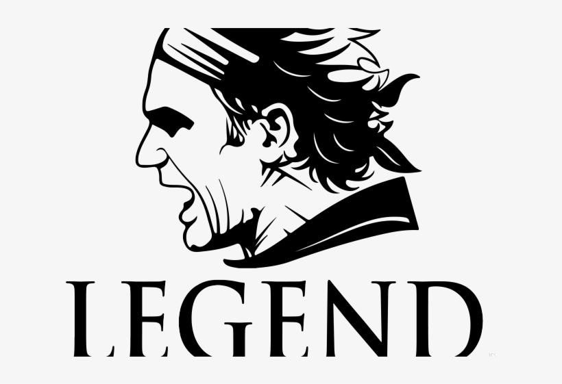 Roger Federer Clipart Vector - Roger Federer Tshirt Design, transparent png download