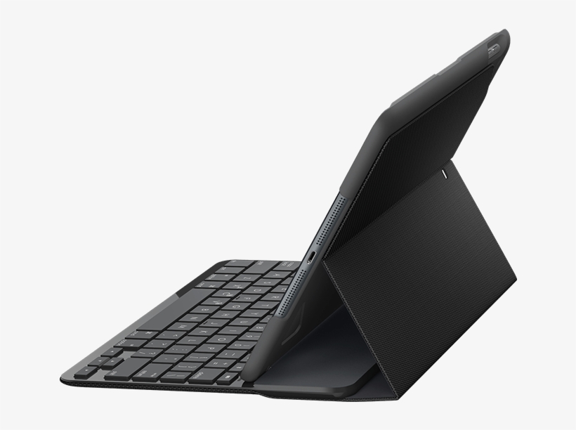 1 - Logitech Slim Folio Case With Integrated Bluetooth, transparent png download