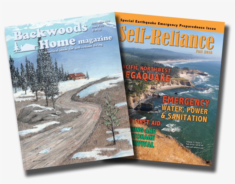 Backwoods Home Magazine - Cape Foulweather, transparent png download