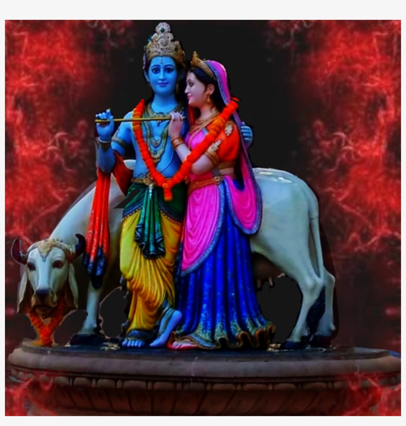 Krishna Image - Statue, transparent png download