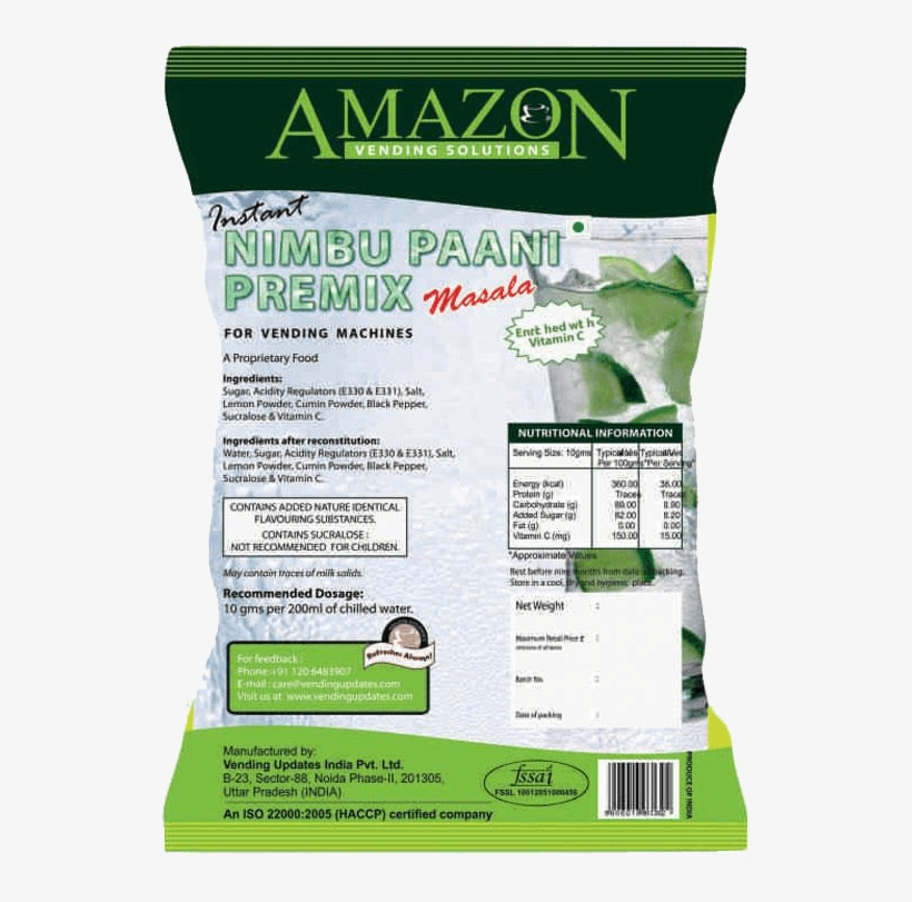 Amazon Instant Tea Premix Lemon Flavour - And, transparent png download