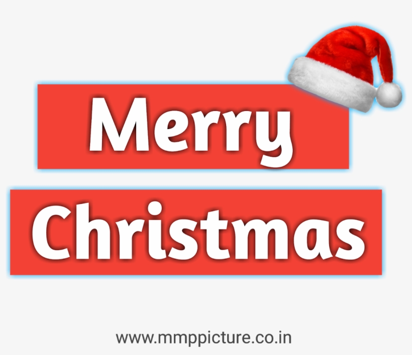 Merry Christmas Text Png, Merry Christmas Text/font, - Christmas, transparent png download