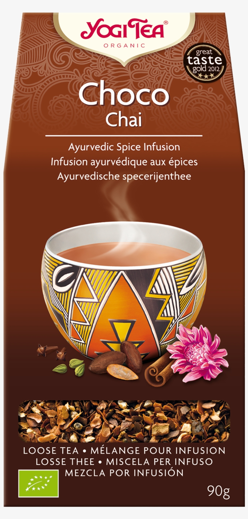 Ginger Lemon Chai - Yogi Choco Tea, transparent png download