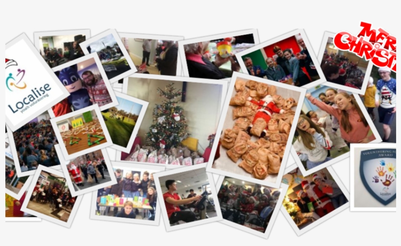 Happy Christmas - Collage, transparent png download