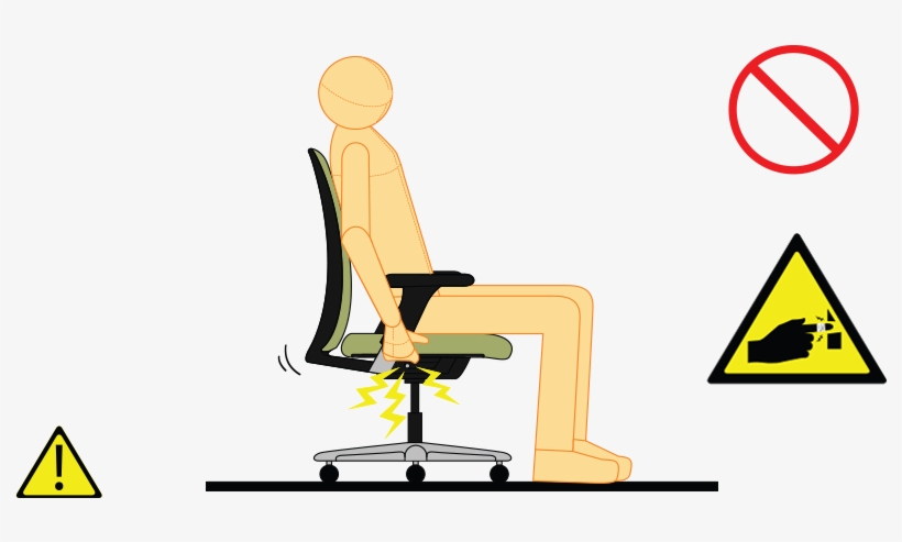 Please Don't Put Your Fingers Into The Gaps Of Revolving - Don T Stand On A Chair, transparent png download