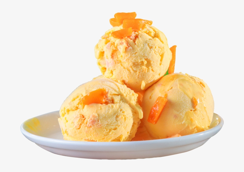 Asli Alphonso - Orange Ice Cream, transparent png download