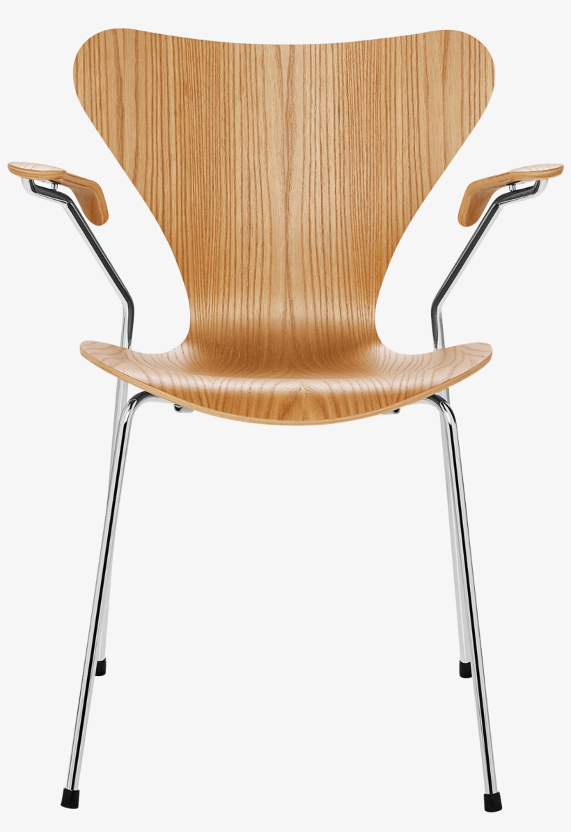 Series 7™ - Fritz Hansen Vlinderstoel Met Armleuningen, transparent png download