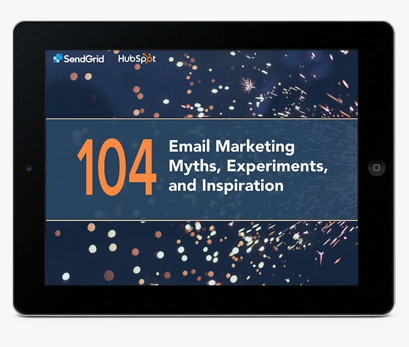 Sendgrid Ipad Hero Image - Friction Spark, transparent png download