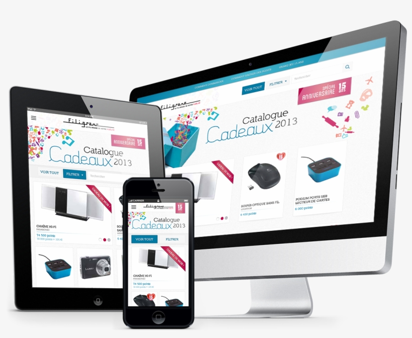 Responsive Web Design Png - Web Design Mac Png, transparent png download