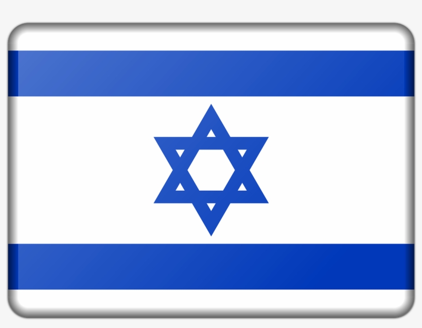 Trump To Recognise Jerusalem As Israel's Capital - Flag Of Israel Printable, transparent png download