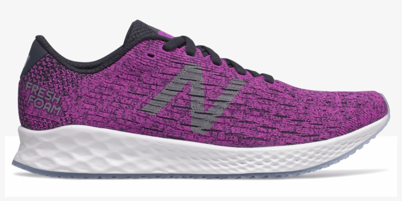 New Balance Ladies Purple Trainer Wzanpvv - New Balance Fresh Foam, transparent png download