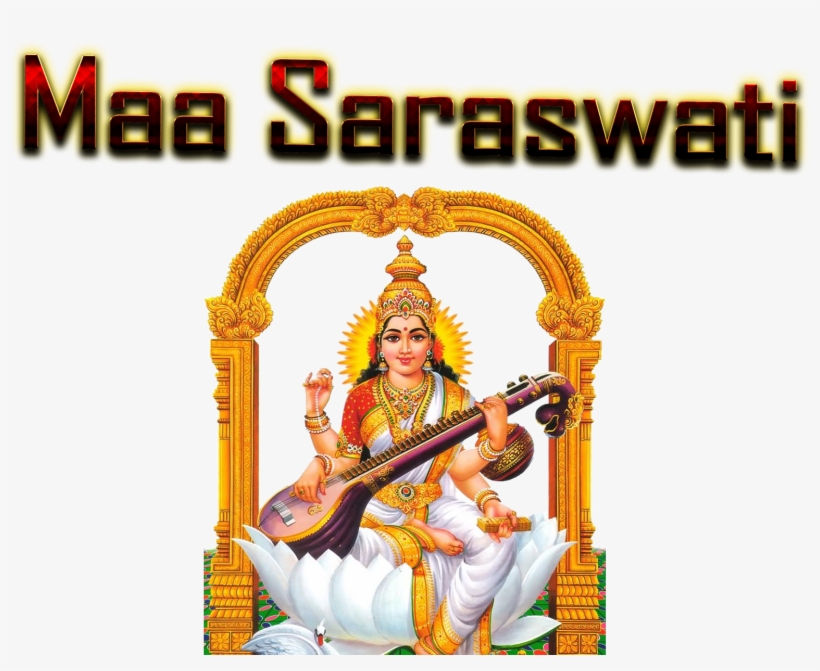 Saraswati Image Hd Png, transparent png download