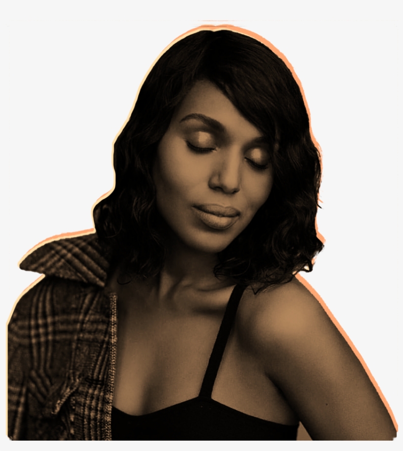10 - Kerry Washington Photoshoot Instyle, transparent png download