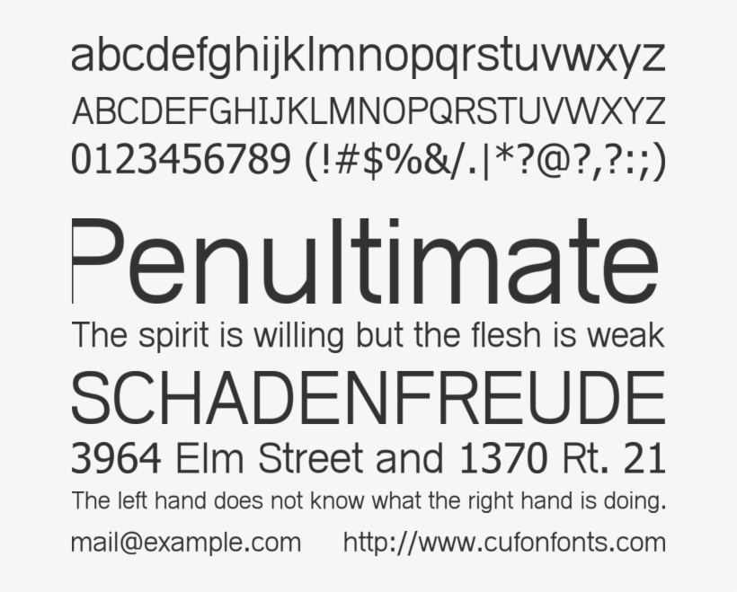 Hanuman Font Preview - Calligraphy, transparent png download