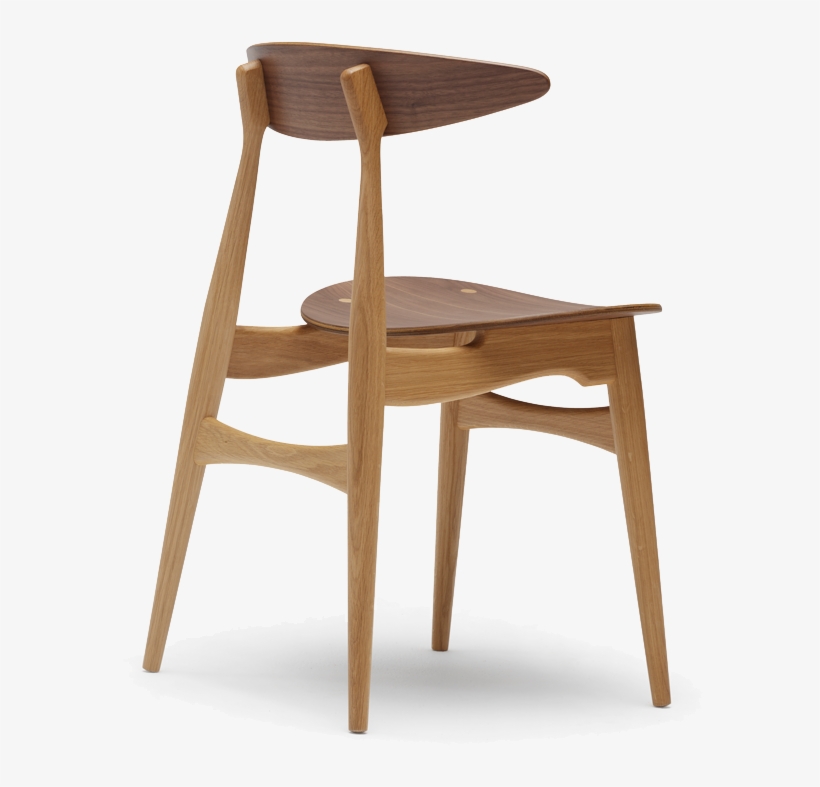 Oak Walnut Furniture Free Png Image - Ch33 Carl Hansen, transparent png download