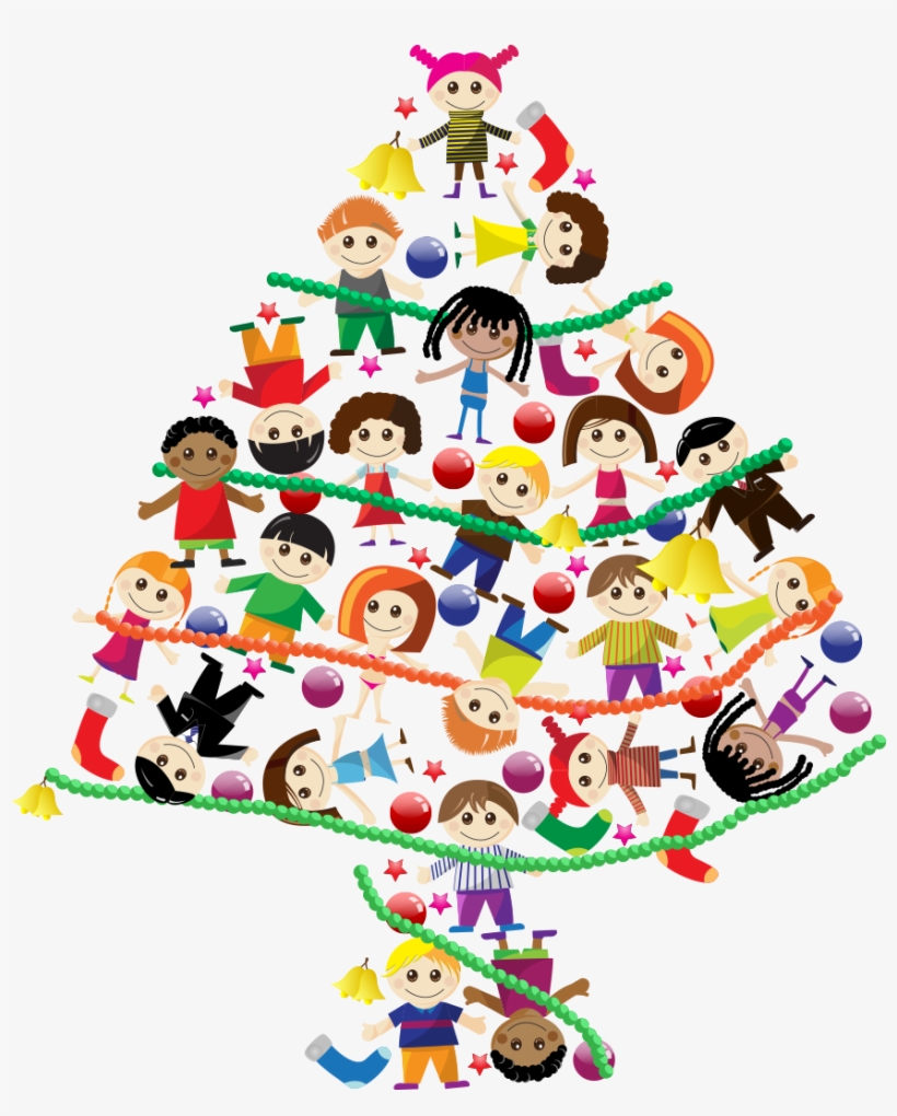 The Vision Automotive Group - Colorful Christmas Tree, transparent png download