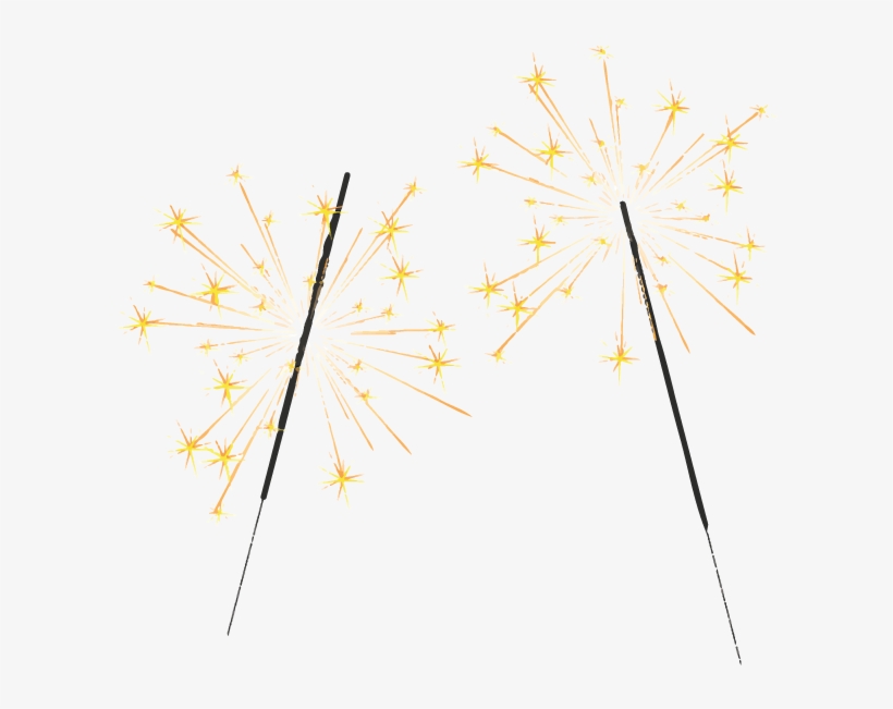 Sparklers, transparent png download